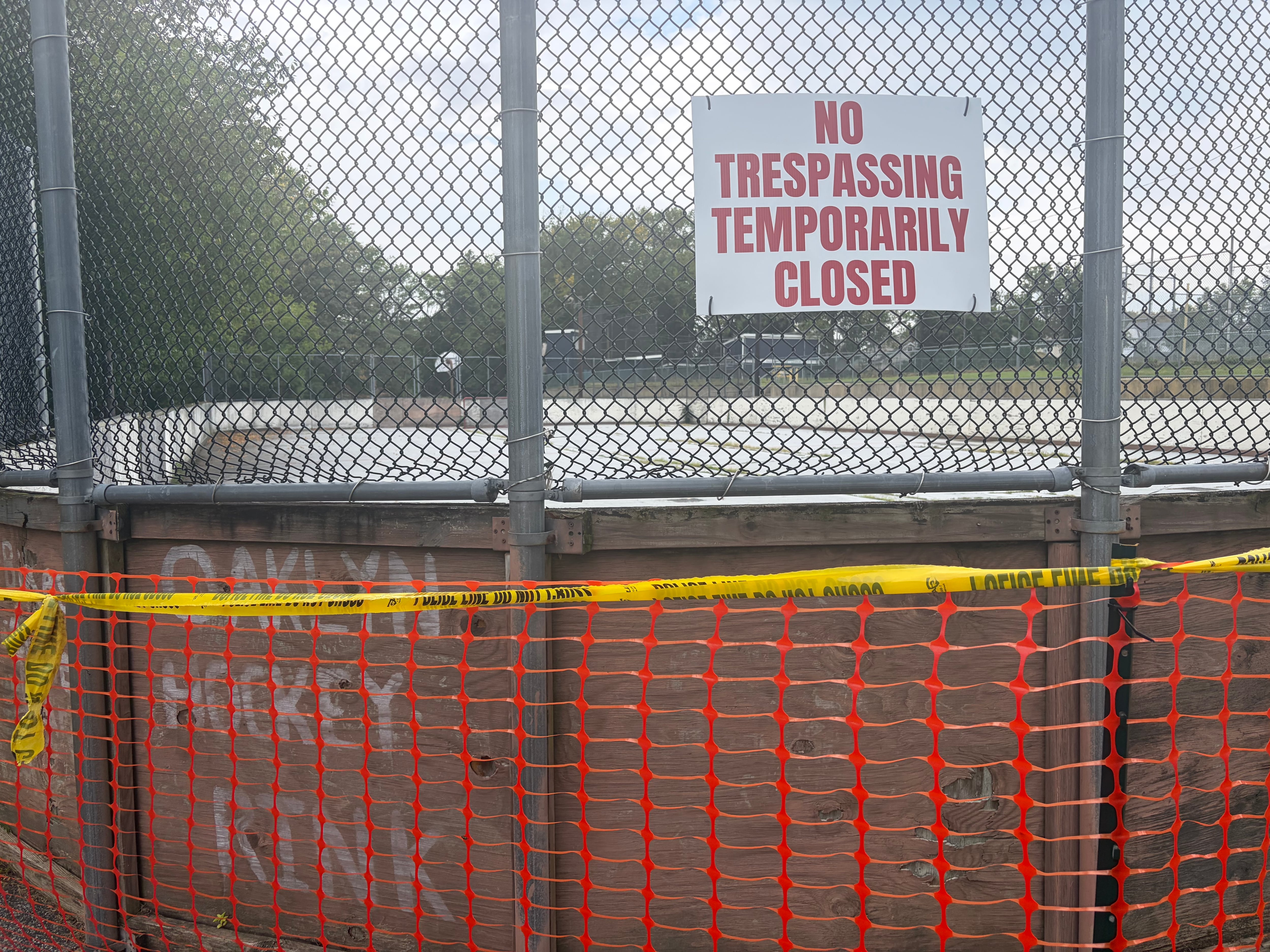 Oaklyn-Lions Park Facilities Closed Due to Safety Concerns Identified in Inspection