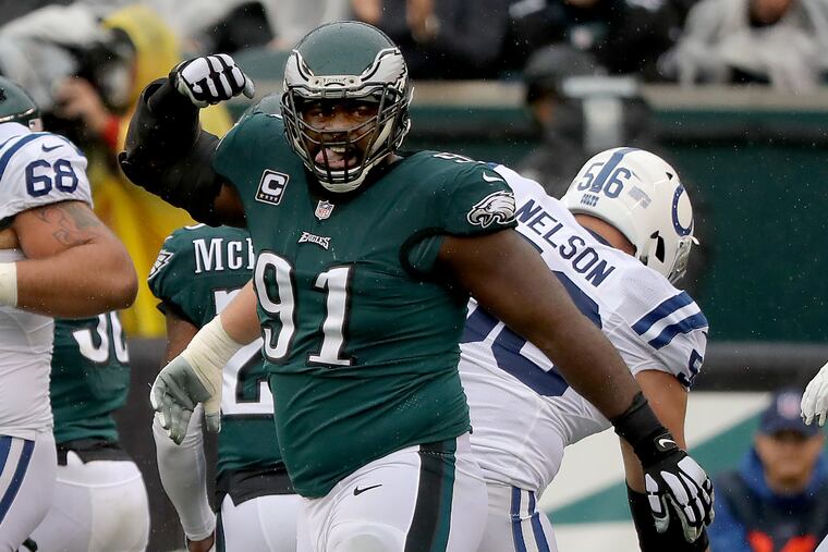 Fletcher Cox hasn't had a sack since Week 6. That could change Monday.