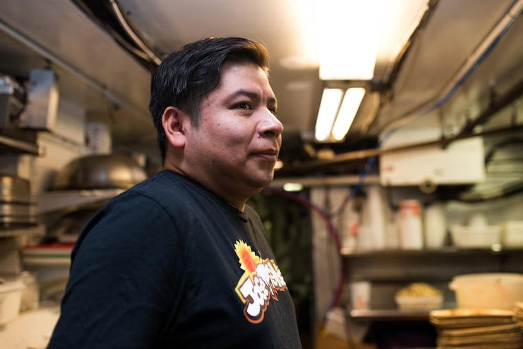 Adan Trinidad rose from dishwasher to chef of three restaurants in Philadelphia.