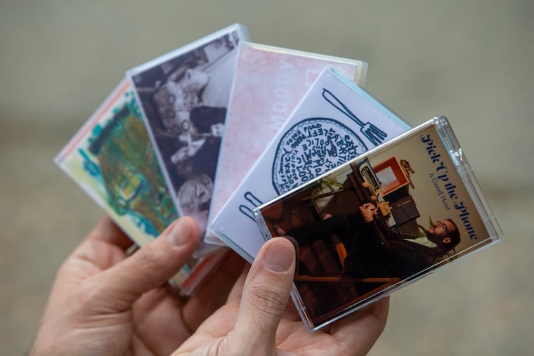 Joseph Carlough of Philadelphia owns the all-cassette music label This & That, which he runs from his East Falls home. He's part of a new revival for the beloved old format.