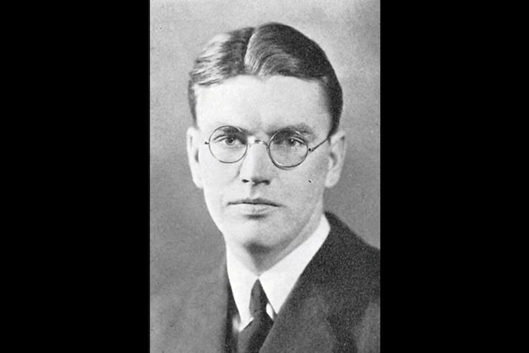 Pictured in this 1934 yearbook, J. Roswell Gallagher, then the school physician at the Hill School in Pottstown, stopped an outbreak of measles by treating students with serum that he extracted from one of their schoolmates who had been infected.