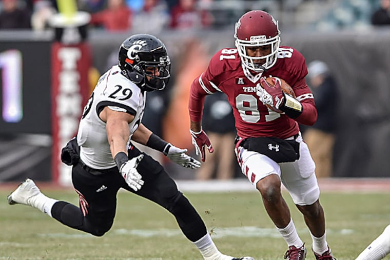 Temple wide receiver Brodrick Yancy. (John Geliebter/USA Today Sports)