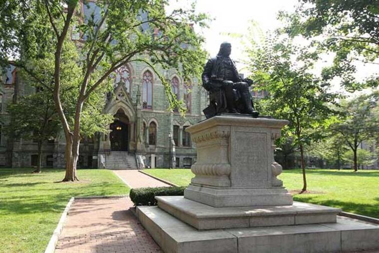 The University of Pennsylvania campus ( MICHAEL BRYANT / Staff Photographer )