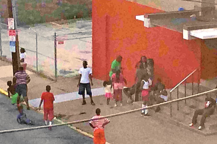 Rockland Street block captain doesn't want kids to turn to violence.