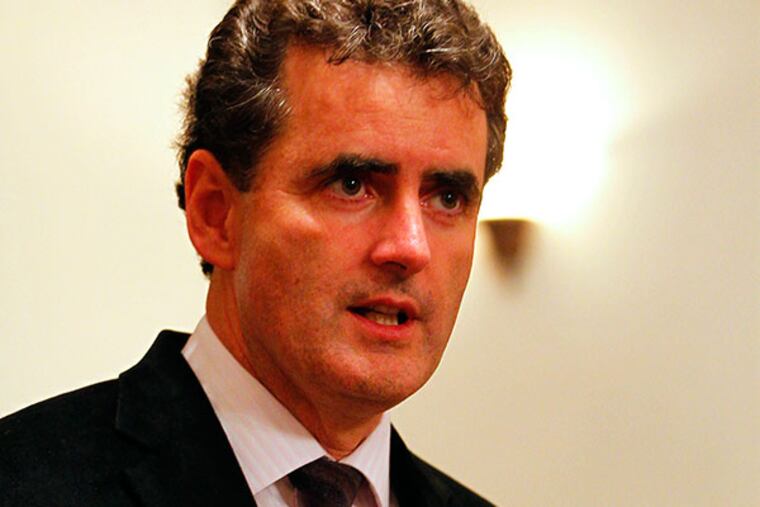 Rep. Mike Fitzpatrick (R., Bucks) is sponsoring a bill to undo sensible Wall Street reforms. File