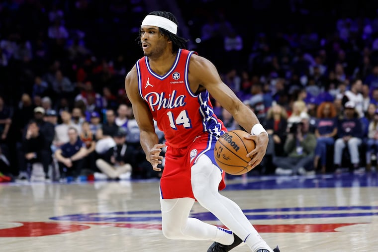 Sixers guard Ricky Council IV averaged 7.3 points, 2.9 rebounds, and 1.3 assists in 73 games this past season.