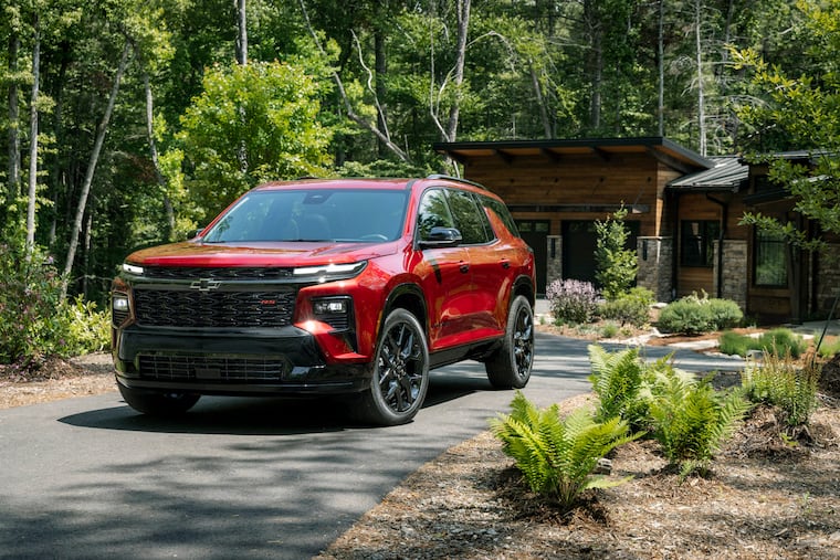 The Chevrolet Traverse gets a rugged new look for 2024, matching it to the rest of the brand’s SUVs.