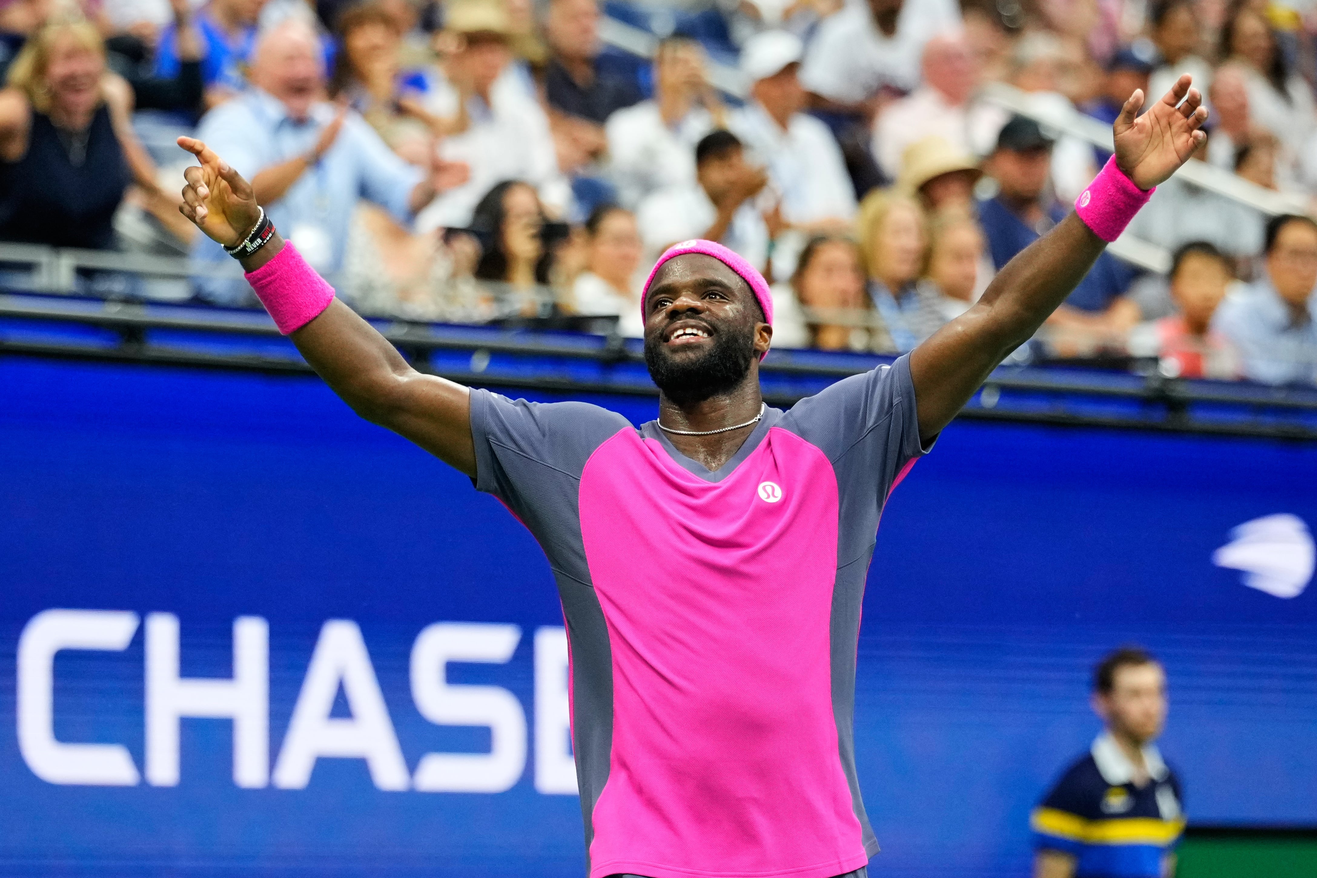 Frances Tiafoe supports young tennis players' careers while still building his own