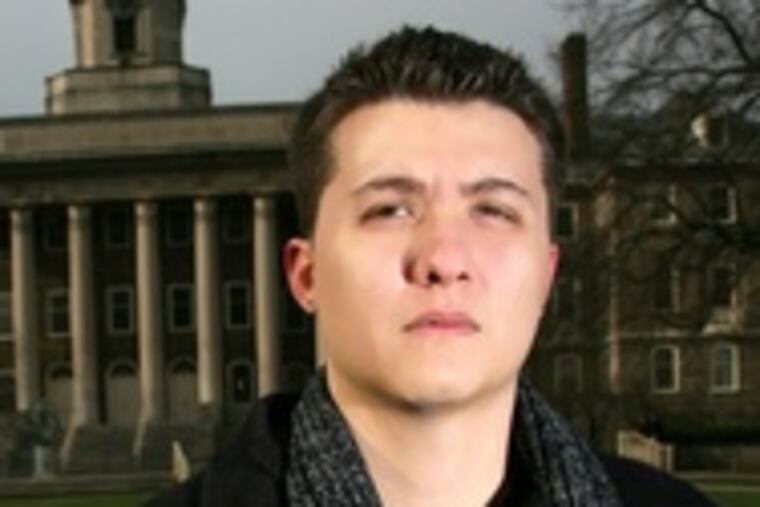 Ryan Buell, on "Paranormal State," founded Penn State Paranormal Research Society.