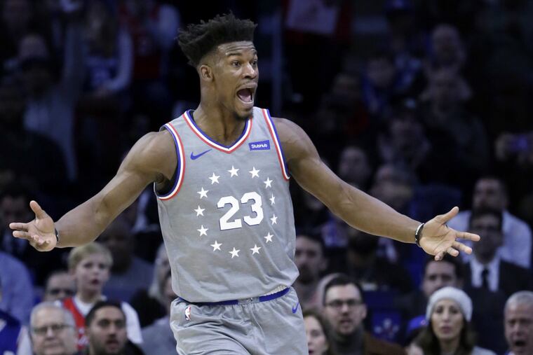 Jimmy Butler has enjoyed his time in Philly so far.