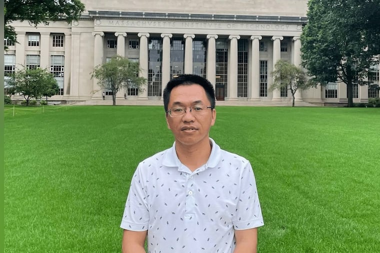 Human rights attorney Wu Shaoping, on the campus Massachusetts Institute of Technology in Cambridge, Mass., in an undated photo, was arrested on July 15 and taken into custody by U.S. Immigration and Customs Enforcement.