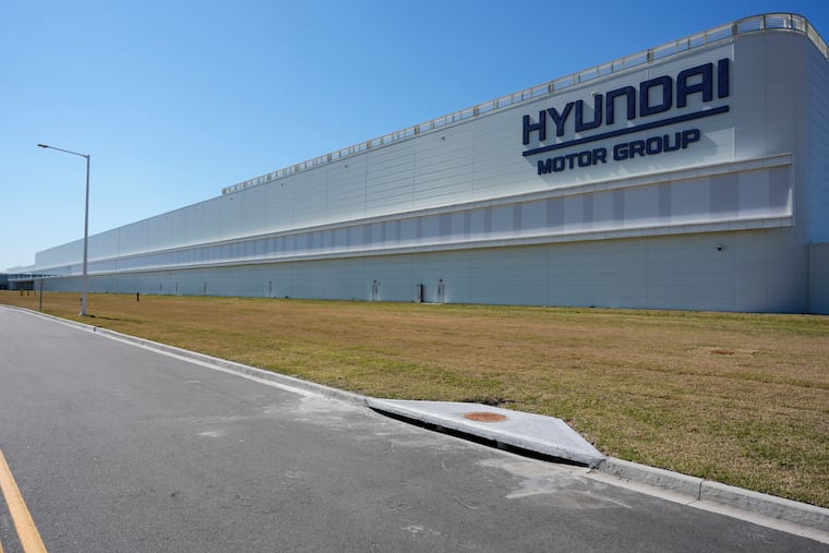 The Hyundai Motor Group plant near Savannah, Ga.