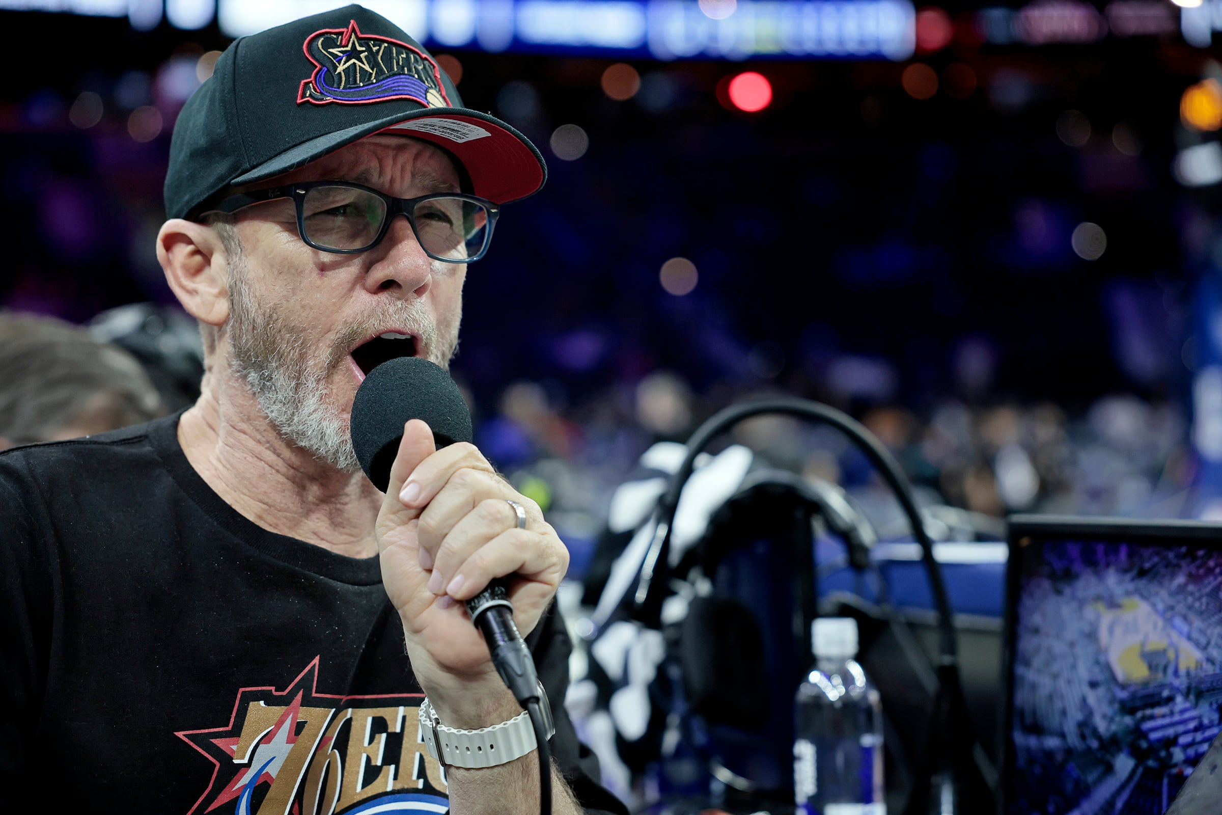 Sixers PA announcer Matt Cord unretired because of LeBron James. Maybe he can finally dine with The King.