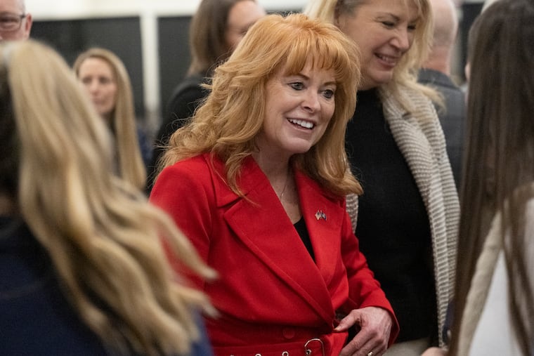Stacy Garrity, Pennsylvania state treasurer, is photographed during the Pennsylvania Farm Show in Harrisburg, Pa., on Jan. 14, 2026. The state Republican Party has endorsed her for governor.