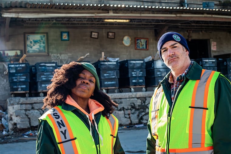 Ngozi Anyanwu (left) and Steven Rishard of "The Garbologists."
