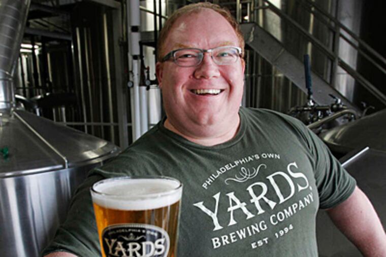 Tom Kehoe, of Yards Brewing Co. in Old City , isn't surprised that Philadelphia ranked third on a list of the nation's top beer cities.