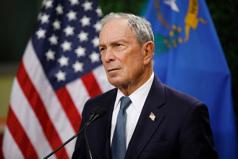 Former New York City Mayor Michael Bloomberg