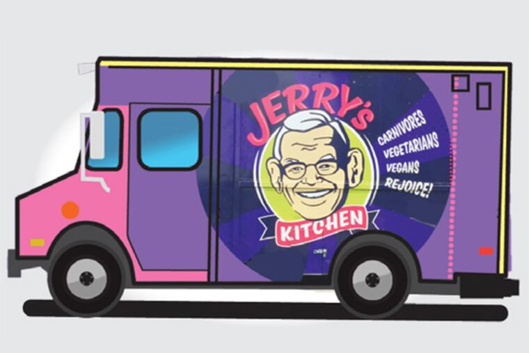Jerry's Kitchen food truck. (Graphic by Amy Raudenbush)