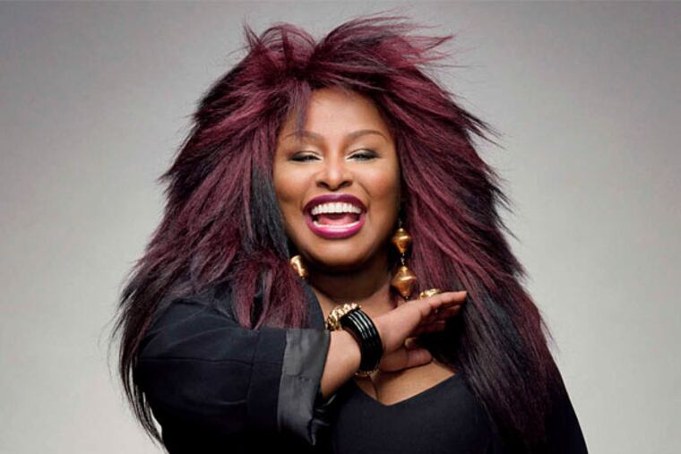 "Essence of Entertainment" indeed: Khan launches the summer series at the Dell Thursday. "I can sing anything," she says. "I could do anything, I think."