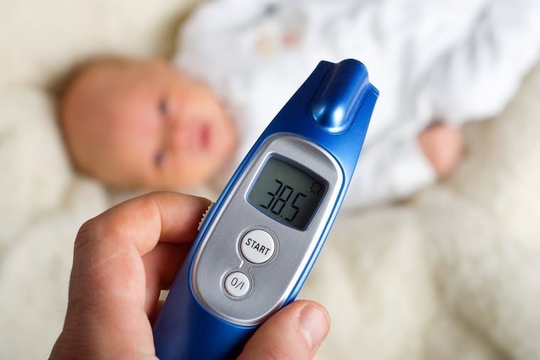 After her baby suffered repeated fevers, she insisted on blood tests.