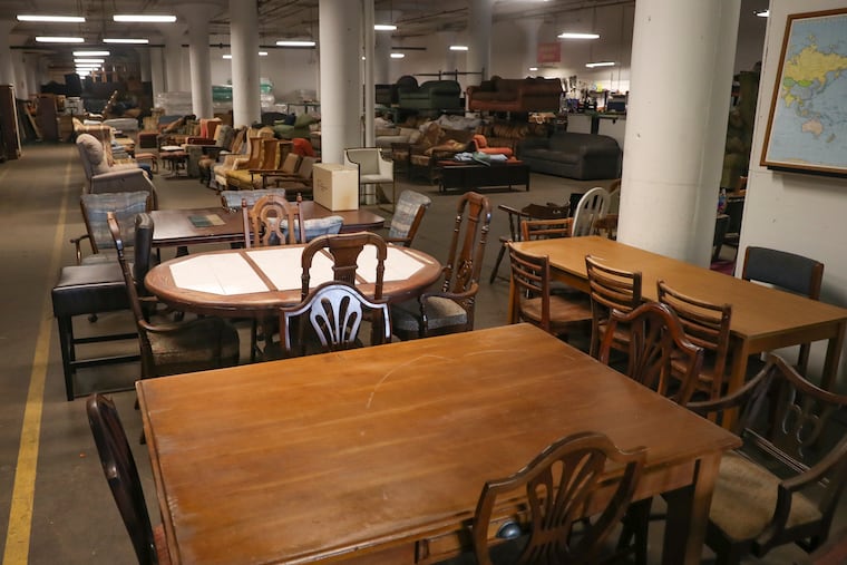 The Philadelphia Furniture Bank collects donated furniture and gives it to those who need it through the city's homeless services programs.