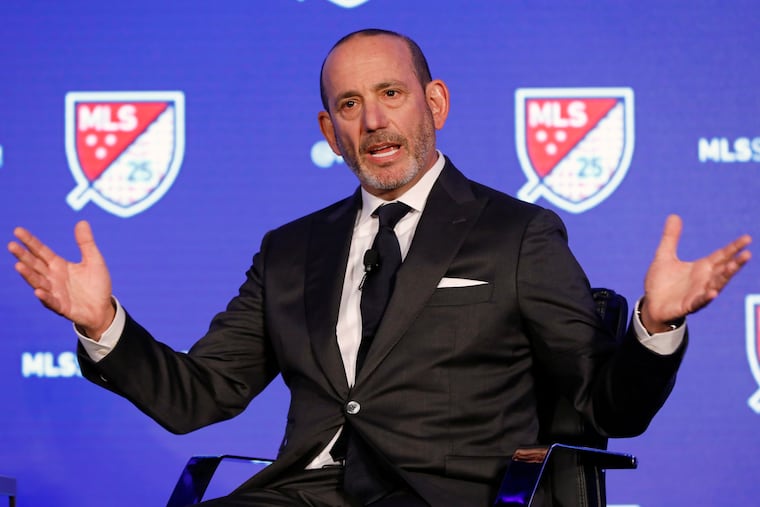 Major League Soccer commissioner Don Garber