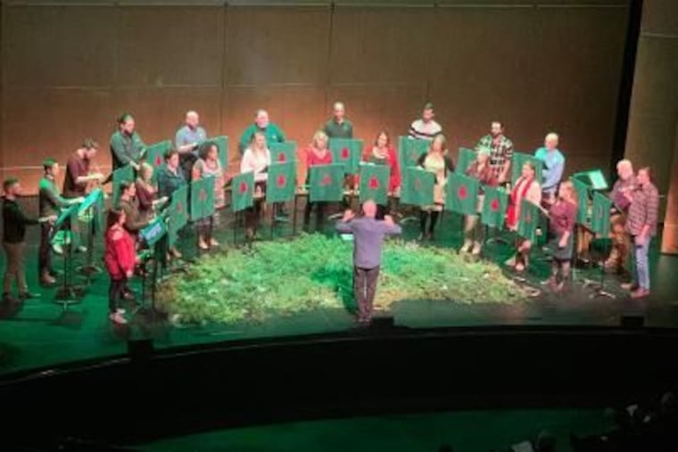 The Crossing Friday night at the Annenberg Center. A second performance of Carols After a Plague took place Sunday the Presbyterian Church of Chestnut Hill. Penn Live Arts