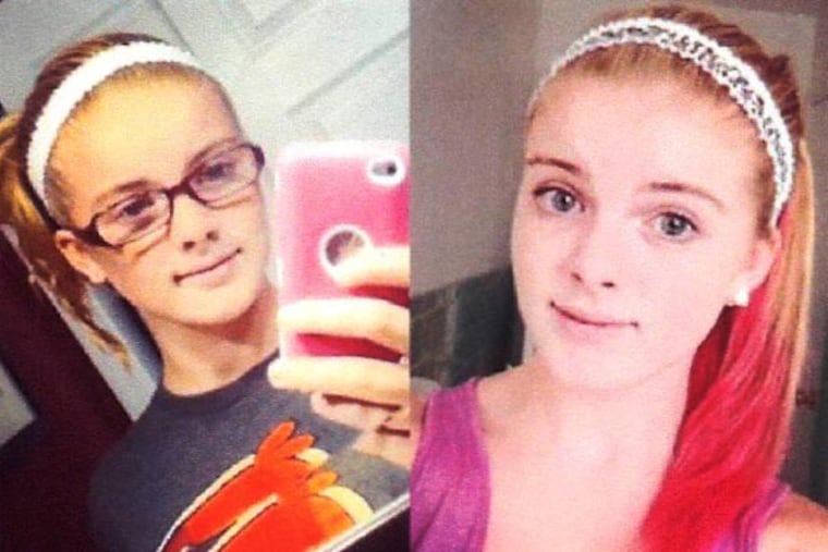 Photos released by Clayton, N.J. Police Department show Autumn Pasquale, 12, of Clayton, N.J. (AP Photo/Clayton, N.J. Police Department)