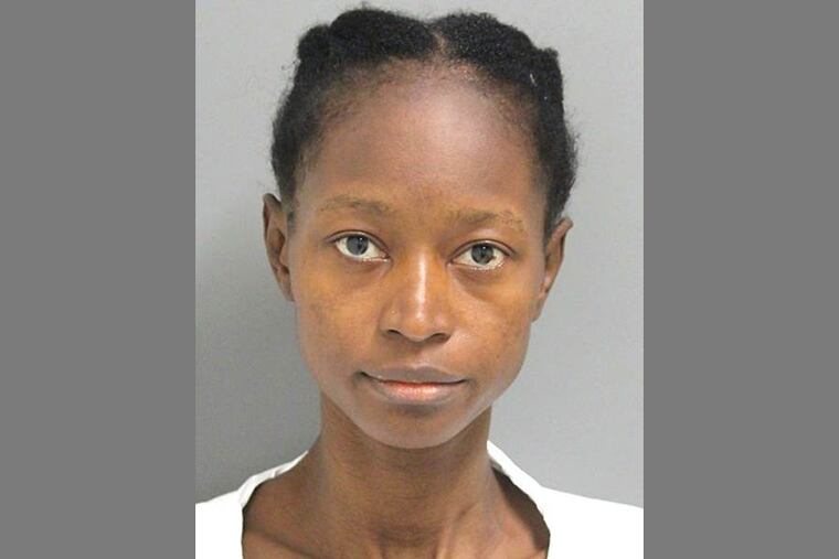 This undated photo provided by the Wilmington Police Department shows Kula Pelima. Police in Delaware's largest city have charged Pelima with drowning her infant son and the baby's 5-year-old half brother. Wilmington Police Chief Robert Tracy said at a news conference Tuesday, Oct. 17, 2017, that officers found the children drowned in a bathtub Monday morning.