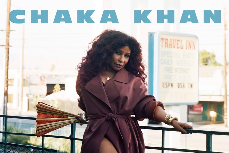 This cover image released by Diary Records/Island Records shows "Hello Happiness," the latest release by Chaka Khan. (Diary Records/Island Records via AP)