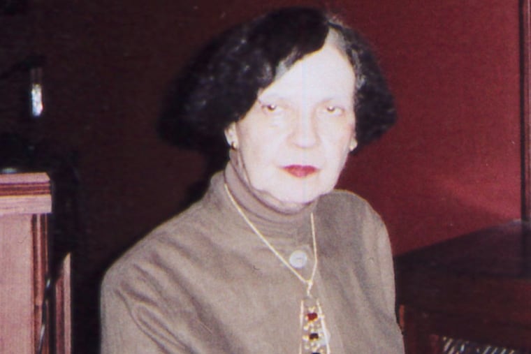 Estelle Rubens, PAFA docent who left the school $8 million to endow student travel.