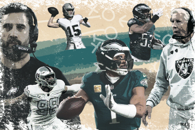 Pete Carroll is 8-1 against the Eagles as a head coach, but this is his first with the Raiders.