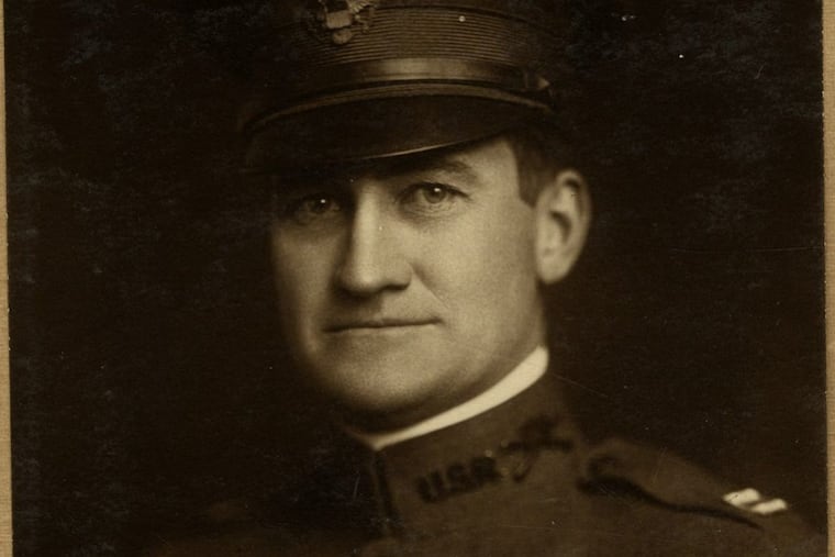 Portrait of Maj. Ward Wright Pierson, killed in action Nov. 9, 1918, two days before the Western Front fell silent.
