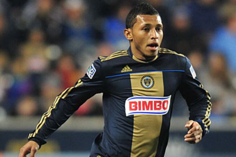 Union captain Carlos Valdés was selected to the MLS All-Star squad as a commissioner's pick. (Greg Carroccio/Philadelphia Union)