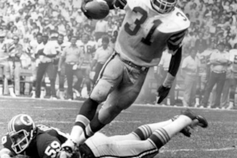 Wilbert Montgomery had 26 games when he rushed for 100 yards or more, a franchise record.