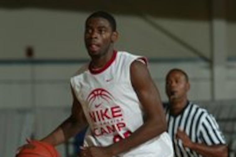 American Christian's Tyreke Evans drives to the basket during a game at Nike camp last July. He has been getting national notice.