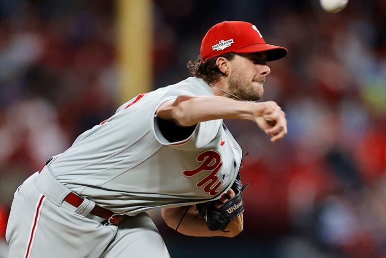 The Phillies hold a $16 million option on Aaron Nola for 2023.