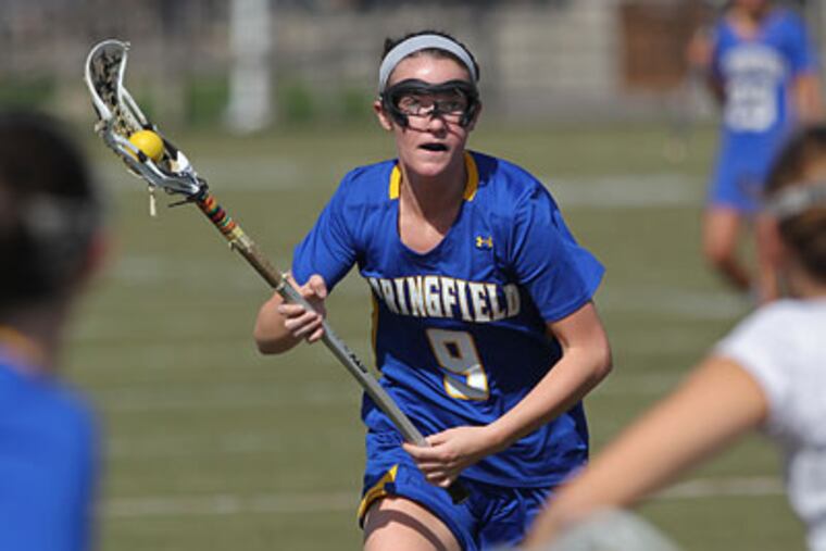 Springfield scored nine goals on 12 shots after intermission, and at one juncture held a six-goal lead. (Michael Bryant/Staff Photographer)