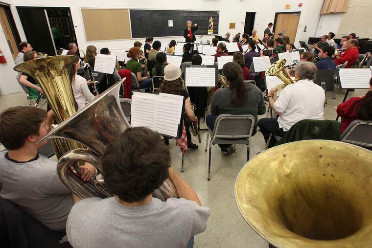 All performers are welcome to play in the ensemble.