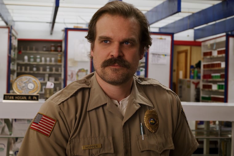 David Harbour as Jim Hopper in Netflix's "Stranger Things." The show returns for its third season on July 4.