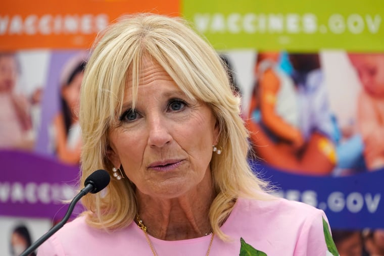 First lady Jill Biden in Richmond, Va., on July 1.