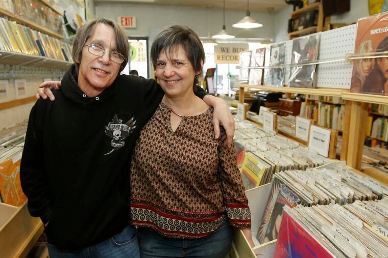 The husband-and-wife team of Joe Ankenbrand and Molly Russakoff are behind the Platterhead record label.