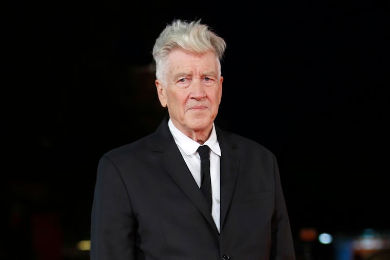 Filmmaker David Lynch appears during the Rome Film Festival in Rome on Nov. 4, 2017.