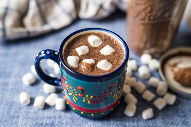 Drinking chocolate via a recipe from Shane Confectionary head chocolate maker Kevin Paschall.