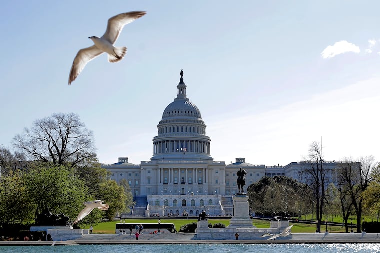 The U.S. Capitol is photographed Tuesday, April 7, 2026, in Washington.