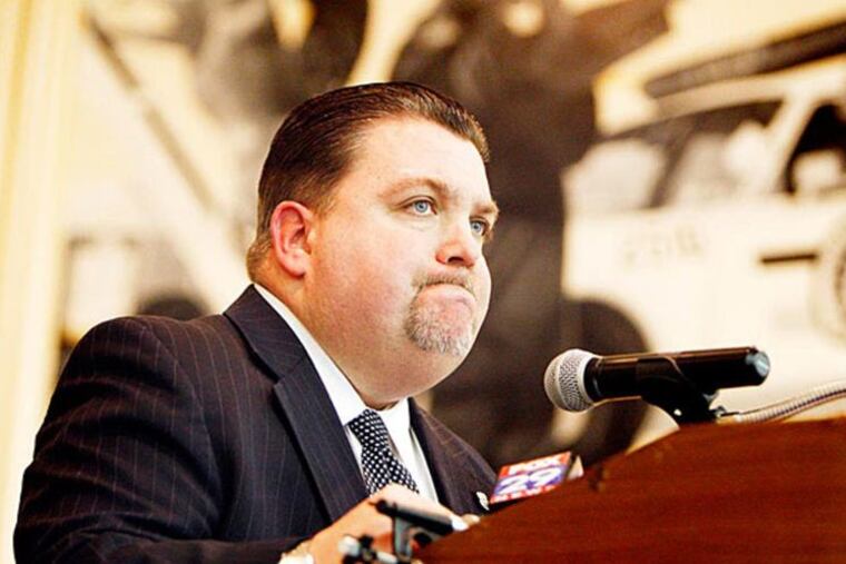 John McNesby, president of Fraternal Order of Police Lodge 5.