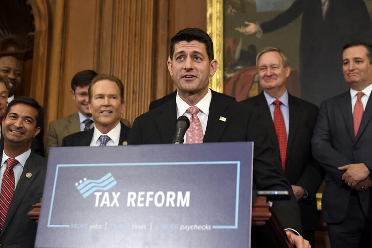 House Speaker Paul Ryan makes closing remarks as Senate and House Republicans announce their tax reform plan.