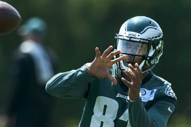Jordan Matthews was among a group of Eagles who worked with a San Diego trainer last week.