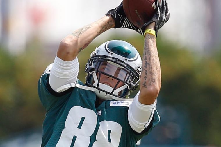 Eagles wide receiver Jeff Maehl. (David Maialetti/Staff Photographer)