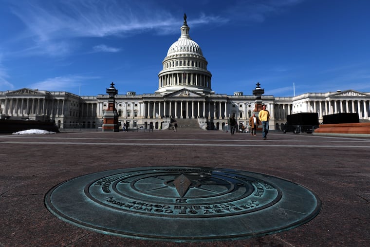 The U.S. Capitol is photographed Friday, Feb. 27, 2026, in Washington.